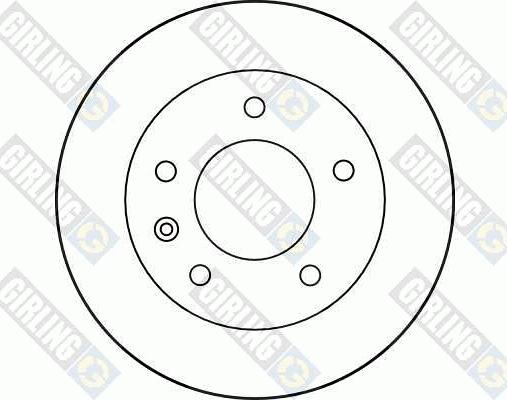 Girling 6027901 - Гальмівний диск avtolavka.club