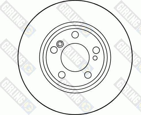 Girling 6027574 - Гальмівний диск avtolavka.club