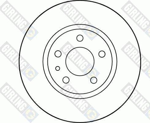 Girling 6027641 - Гальмівний диск avtolavka.club