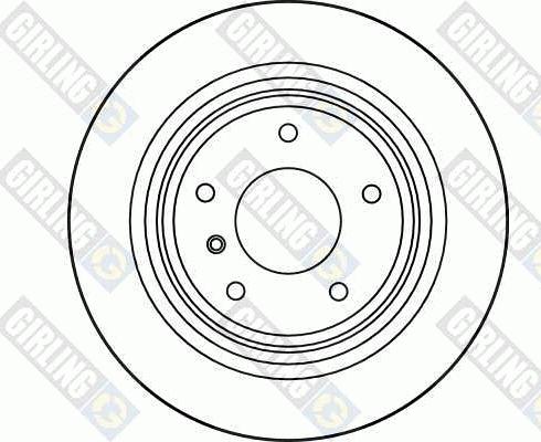 Girling 6027832 - Гальмівний диск avtolavka.club