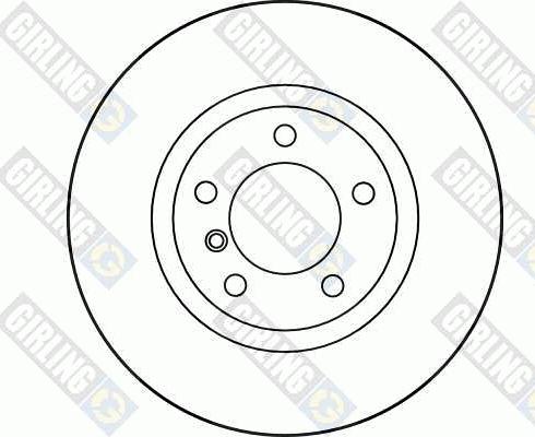 Girling 6027325 - Гальмівний диск avtolavka.club