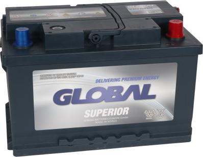 GLOBAL G 574 504 075 - Стартерна акумуляторна батарея, АКБ avtolavka.club