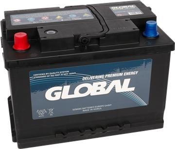 GLOBAL GL072B - Стартерна акумуляторна батарея, АКБ avtolavka.club