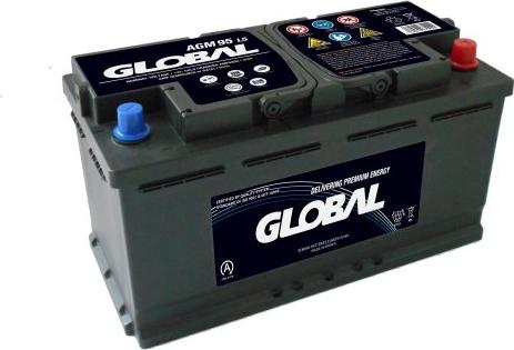 GLOBAL GR095AGM - Стартерна акумуляторна батарея, АКБ avtolavka.club