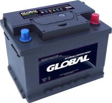 GLOBAL GR065EU - Стартерна акумуляторна батарея, АКБ avtolavka.club