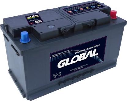 GLOBAL GR100EU - Стартерна акумуляторна батарея, АКБ avtolavka.club