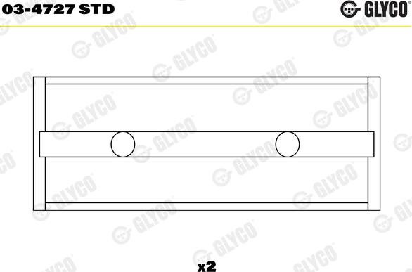 Glyco 03-4727 STD - Підшипник распредвала avtolavka.club