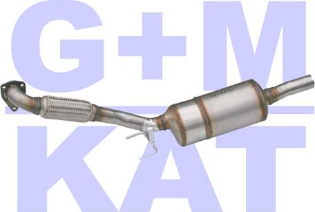 G+M KAT 01.37.030 - Компл. для дооборудуется., каталізатор / сажев.фільтр (комбісіс avtolavka.club