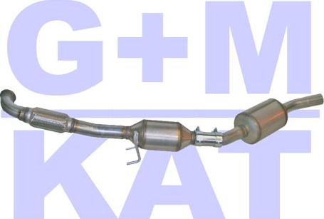 G+M KAT 02.37.024K - Компл. для дооборудуется., каталізатор / сажев.фільтр (комбісіс avtolavka.club