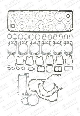 Goetze 20-26235-18/0 - Комплект прокладок, двигун avtolavka.club