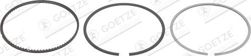 Goetze Engine 08-448507-00 - Комплект поршневих кілець avtolavka.club