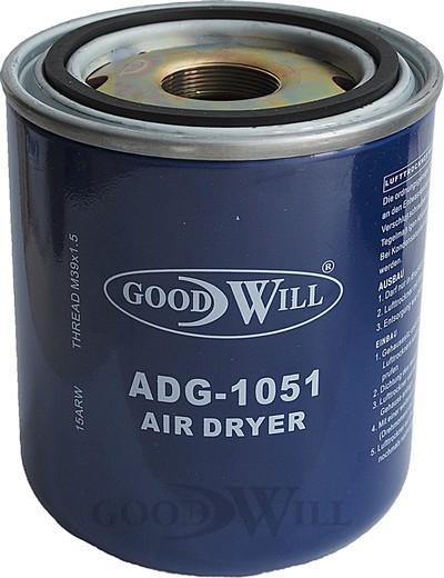 GoodWill ADG 1051 - Патрон осушувача повітря, пневматична система avtolavka.club