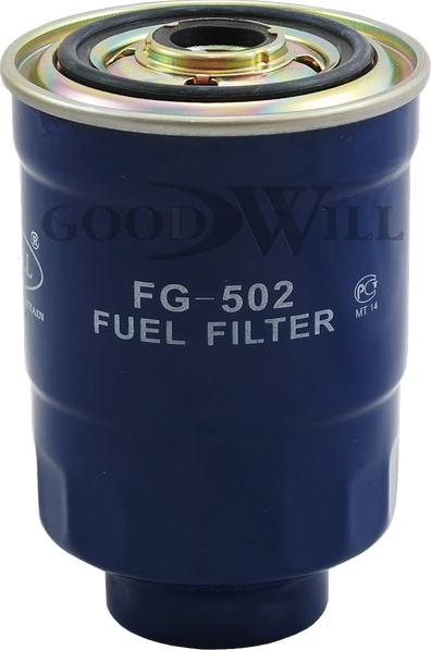 GoodWill FG 502 - Паливний фільтр avtolavka.club