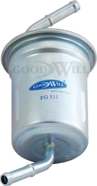 GoodWill FG 511 - Паливний фільтр avtolavka.club