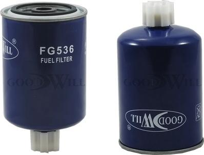 GoodWill FG 536 - Паливний фільтр avtolavka.club