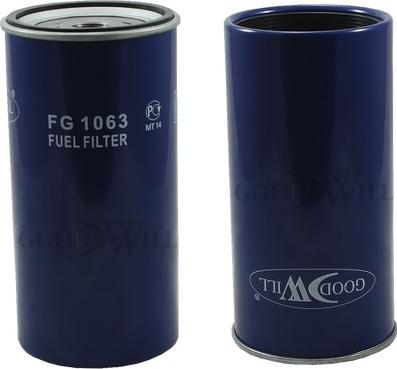 GoodWill FG 1063 - Паливний фільтр avtolavka.club