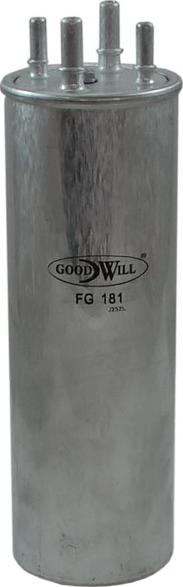 GoodWill FG 181 - Паливний фільтр avtolavka.club