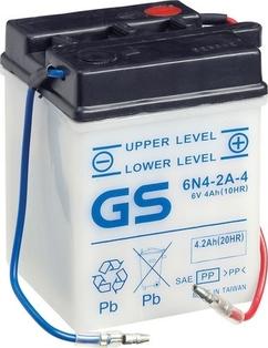 GS GS-6N4-2A-4 - Стартерна акумуляторна батарея, АКБ avtolavka.club