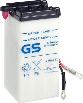GS GS-6N4A-4D - Стартерна акумуляторна батарея, АКБ avtolavka.club