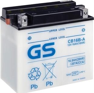 GS GS-CB16B-A - Стартерна акумуляторна батарея, АКБ avtolavka.club