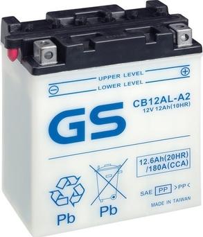GS GS-CB12AL-A2 - Стартерна акумуляторна батарея, АКБ avtolavka.club