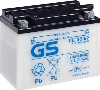 GS GS-CB12B-B2 - Стартерна акумуляторна батарея, АКБ avtolavka.club