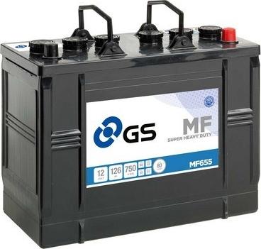 GS MF655 - Стартерна акумуляторна батарея, АКБ avtolavka.club
