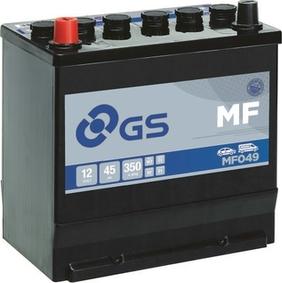 GS MF049 - Стартерна акумуляторна батарея, АКБ avtolavka.club