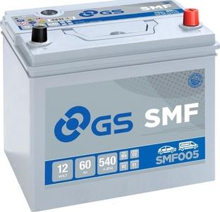 GS SMF005 - Стартерна акумуляторна батарея, АКБ avtolavka.club