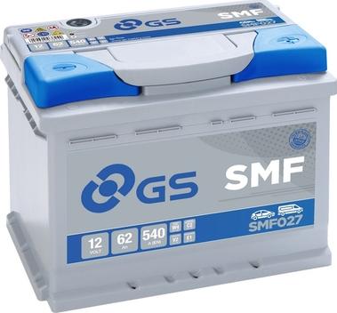 GS SMF027 - Стартерна акумуляторна батарея, АКБ avtolavka.club