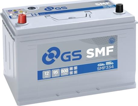 GS SMF334 - Стартерна акумуляторна батарея, АКБ avtolavka.club