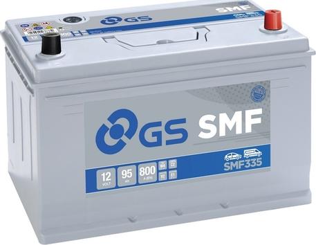 GS SMF335 - Стартерна акумуляторна батарея, АКБ avtolavka.club