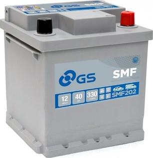 GS SMF202 - Стартерна акумуляторна батарея, АКБ avtolavka.club