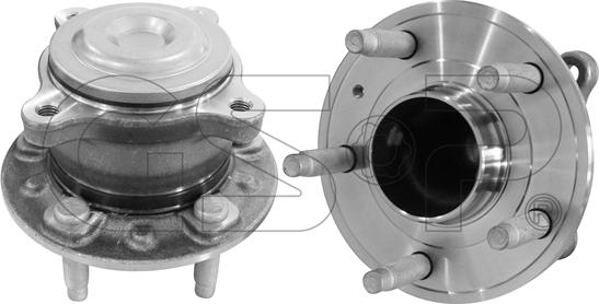GSP 9400401 - Комплект підшипника маточини колеса avtolavka.club