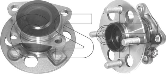 GSP 9400098 - Комплект підшипника маточини колеса avtolavka.club