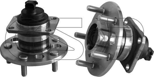 GSP 9400313 - Комплект підшипника маточини колеса avtolavka.club