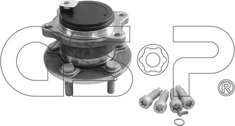 GSP 9400334K - Комплект підшипника маточини колеса avtolavka.club