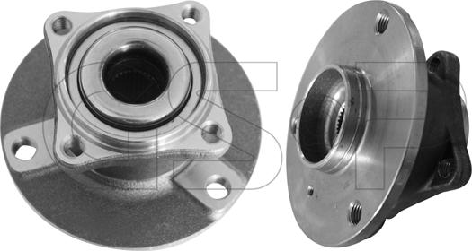 GSP 9333076 - Комплект підшипника маточини колеса avtolavka.club