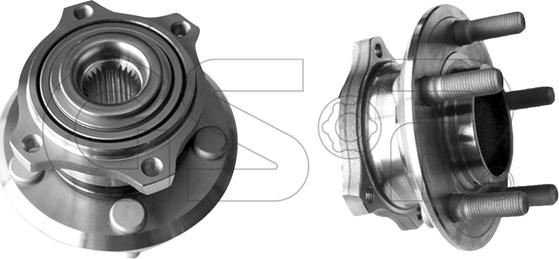 GSP 9327040 - Комплект підшипника маточини колеса avtolavka.club