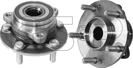 GSP 9327065 - Комплект підшипника маточини колеса avtolavka.club