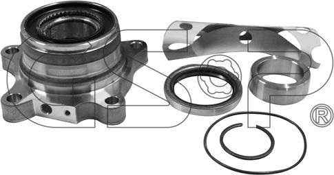 GSP 9244004K - Комплект підшипника маточини колеса avtolavka.club