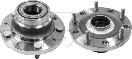 GSP 9245015 - Комплект підшипника маточини колеса avtolavka.club