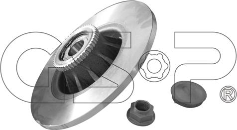 GSP 9235025K - Гальмівний диск avtolavka.club