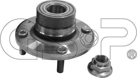GSP 9230040K - Комплект підшипника маточини колеса avtolavka.club