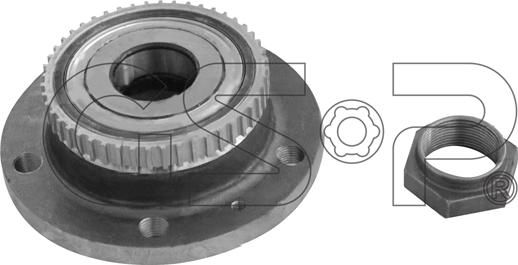 GSP 9232039K - Комплект підшипника маточини колеса avtolavka.club