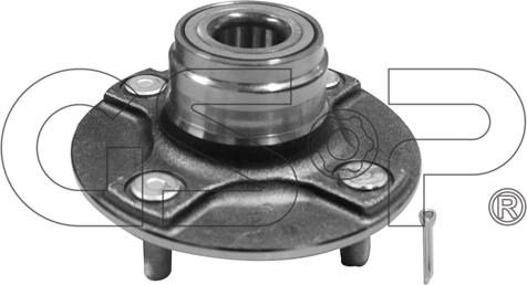 GSP 9227003K - Комплект підшипника маточини колеса avtolavka.club