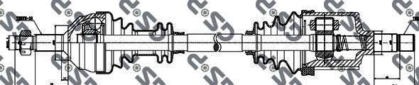 GSP 210107 - Приводний вал avtolavka.club