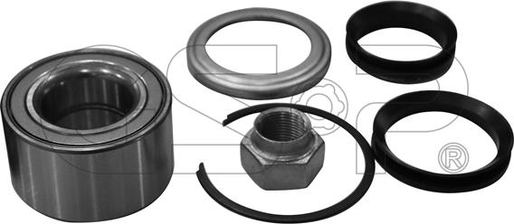GSP GK0X85 - Комплект підшипника маточини колеса avtolavka.club