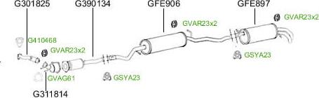 GT Exhausts G931392 - Система випуску ОГ avtolavka.club