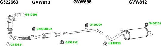GT Exhausts G931496 - Система випуску ОГ avtolavka.club